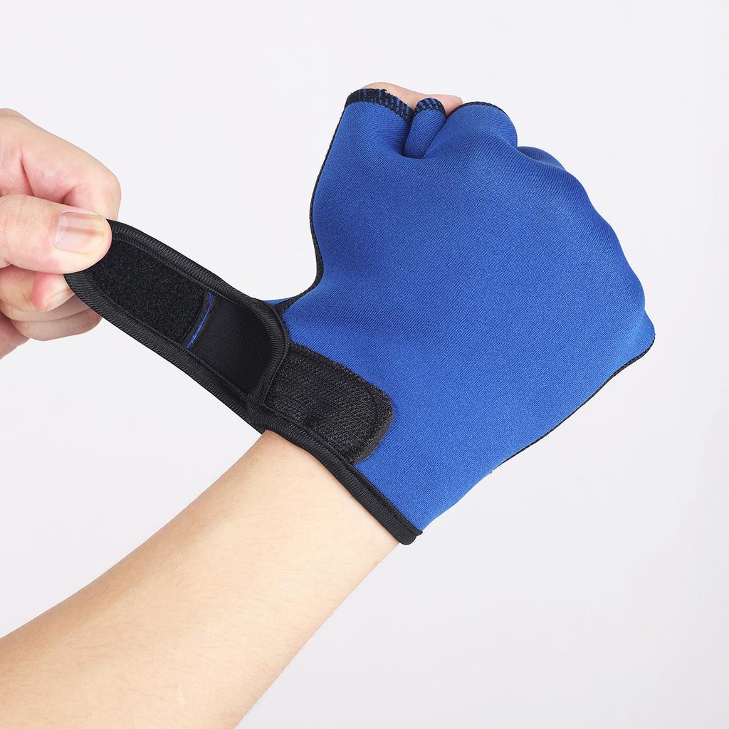 1pair Aqua Gloves Webbed Paddle Swim Gloves Fitness Water Aerobics & Swimming Resistance Training Gloves For Men Women Children