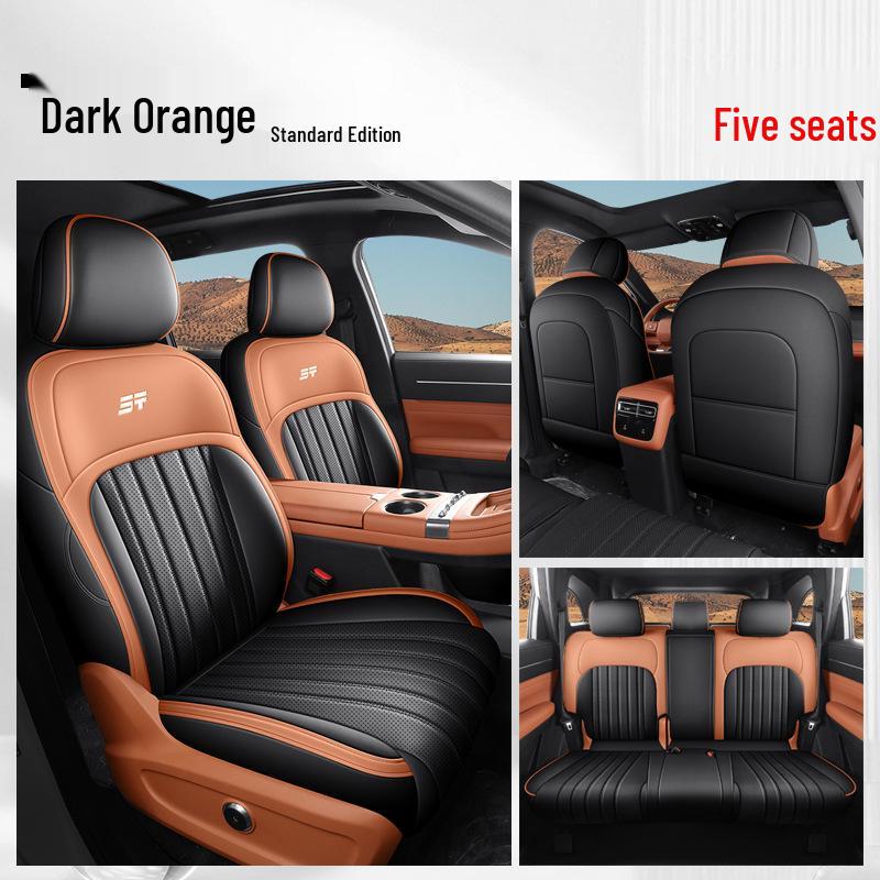 Universal All-Season Leather Seat Cover for Geely Galaxy Starbright 8