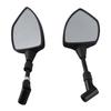 1 Pair Rearview Side Mirrors 360 Degree Rotation   for Motocycle Scooter ATV Dirt Bike 0.3in 0.4in Mounting