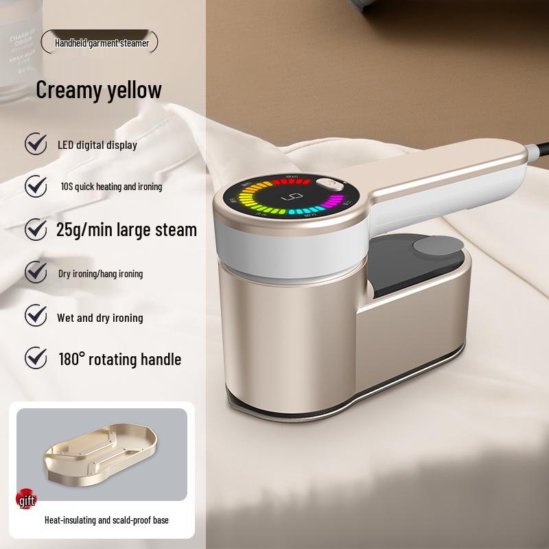 

Portable Multifunctional Steam Garment Steamer HB-609 - Handheld, Automatic, and Suitable for Various Fabrics. US Standard