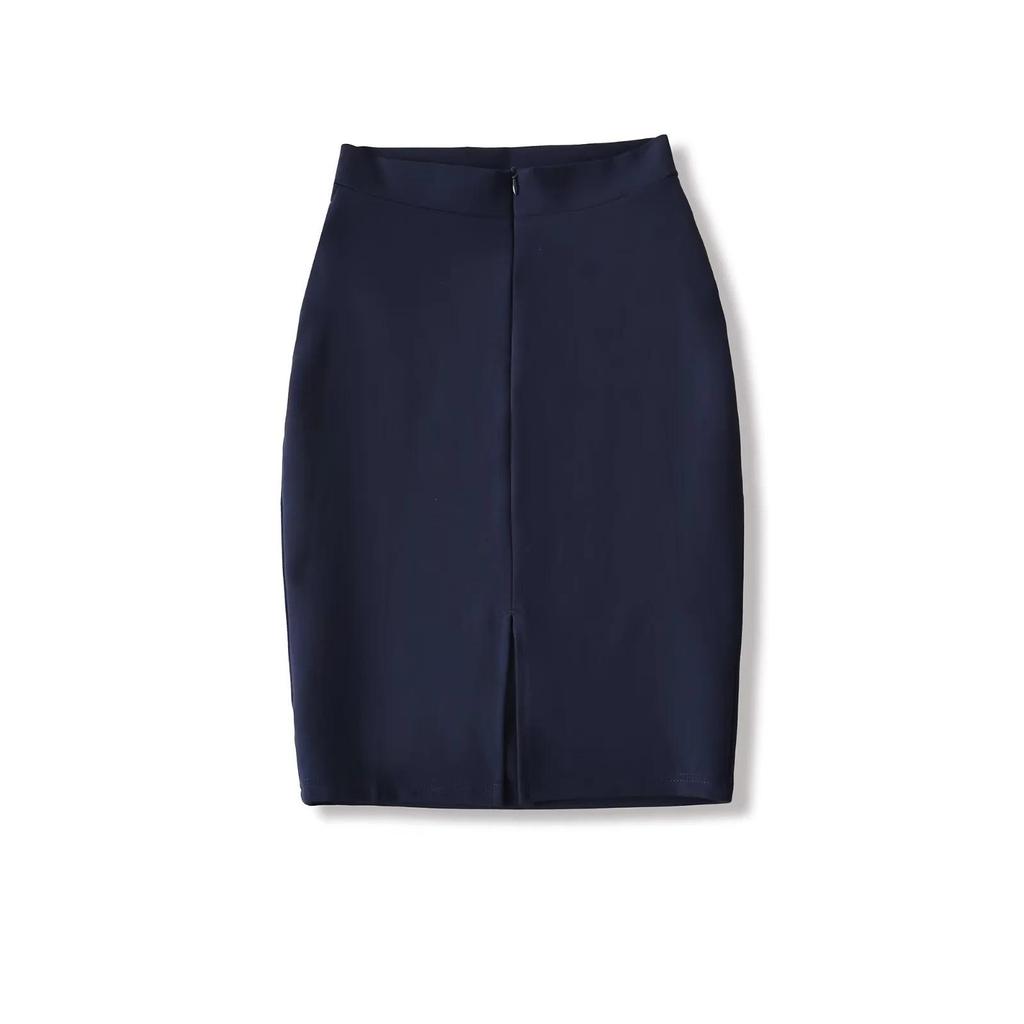 Feng Dian Mei Ku Herbst 2025 Faltenrock mit hohem Bund, sexy Schlitz für Damen - Europäischer & Amerikanischer Stil