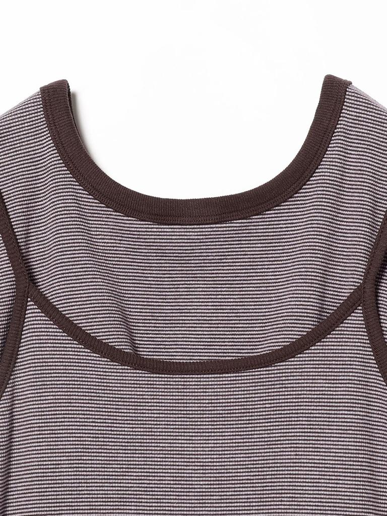 B:MING by BEAMS Cami Dress & Cardigan Set, Women's, LT_PURPLE, Free Size