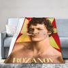 Heated Rivalry Blanket Ilya Rozanov Fleece Vintage Warm Throw Blanket for Bedspread Summer