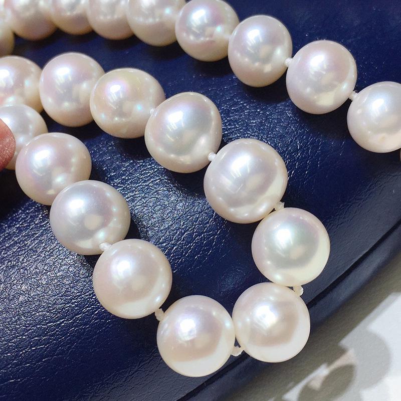 Zhuji Freshwater Pearl Necklace Set for Women with Heart Clasp - Exquisite Gift