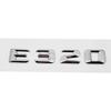 Car Rear Trunk Number Letter Sticker Tail Box Emblem Badge for Mercedes Benz E Class E300 E320 E350 E400 E420 E430 E500 E550 ooo1
