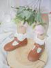 Girls' Comfortable Leather Princess School Shoes - Non-slip Sole