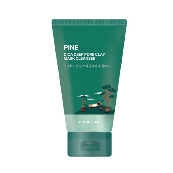 ROUND LAB Pine Cica Deep Pore Clay Pack Cleanser Purifying & Pore Care 150ml
