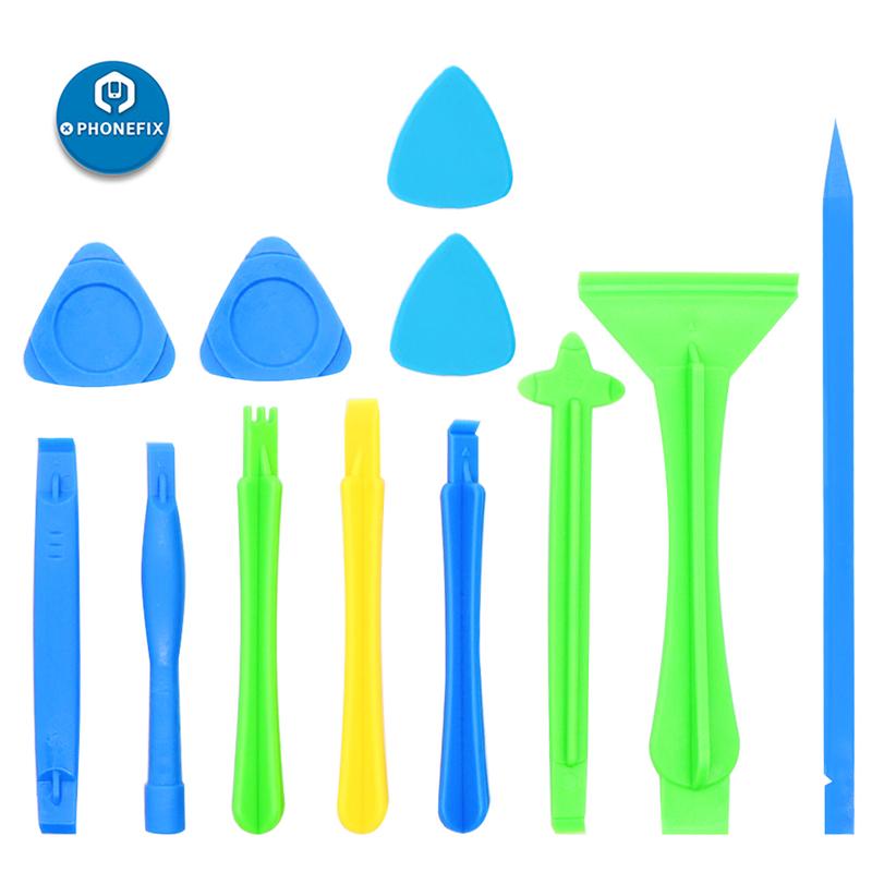 PHONE 12pcs Plastic Spudger Pry Opening Tool Repair Kit Phone Screen Disassembly Tool Kit Spudger Crowbar Pry Opening Tools