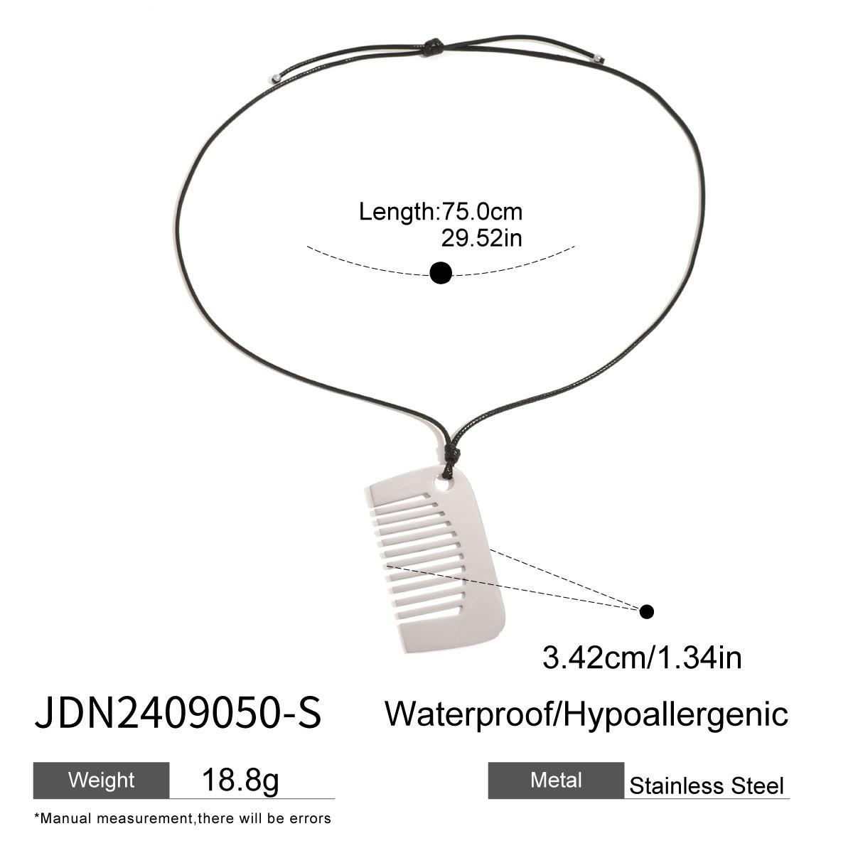 Нишевое нетускнеющее ожерелье на ключицу JDN2409050S