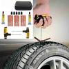 2026-HOT Car Tire Repair Kit Puncture Plug Tools Tyre Puncture Emergency for Tire Strips Stirring Glue Repair Tool Kit Valve Stems 1