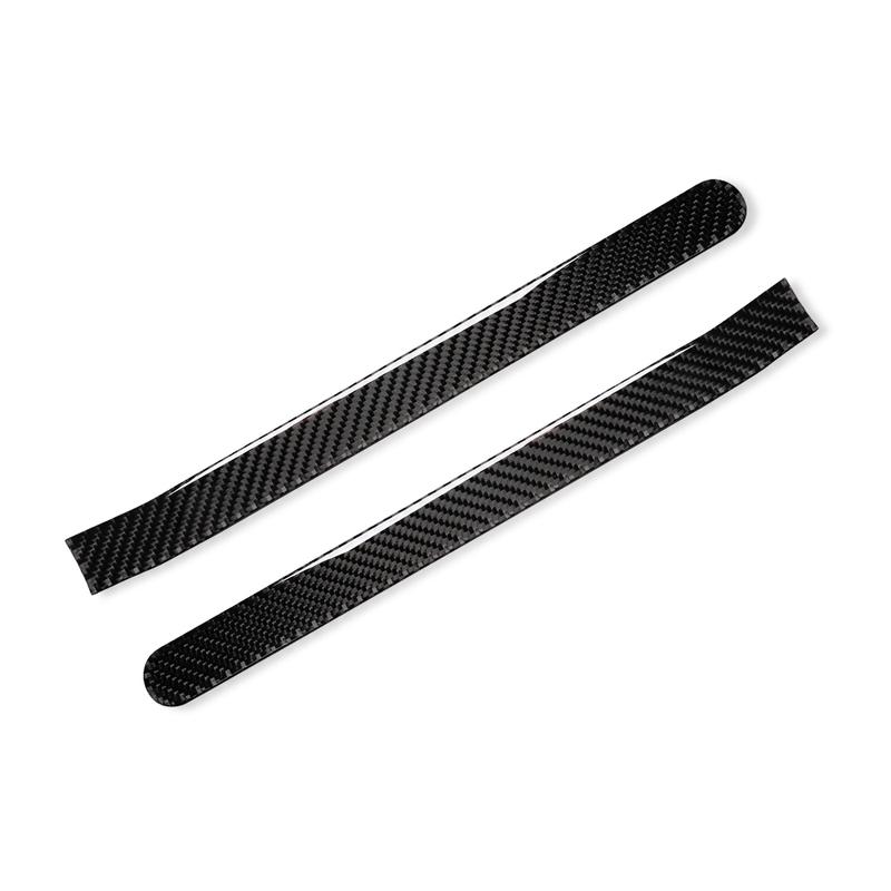 For Kia Stinger 2018- 2PCS Carbon Fiber Rear Tail Light Cover Trim Accessories Styling Mouldings
