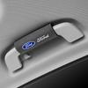 Adesivo per Auto 1pz Camoscio Tetto Auto Bracciolo Tirare Copertura Protettiva Guanti Maniglia Porta Per Ford Fiesta C-Max Kuga Ranger Raptor KA Fusi