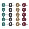 100pcs Abrasive Wheels Nylon Abrasive Buffing Wheels Nylon Polishing Brushes Suitable for Various Tools Jewellery Crafts
