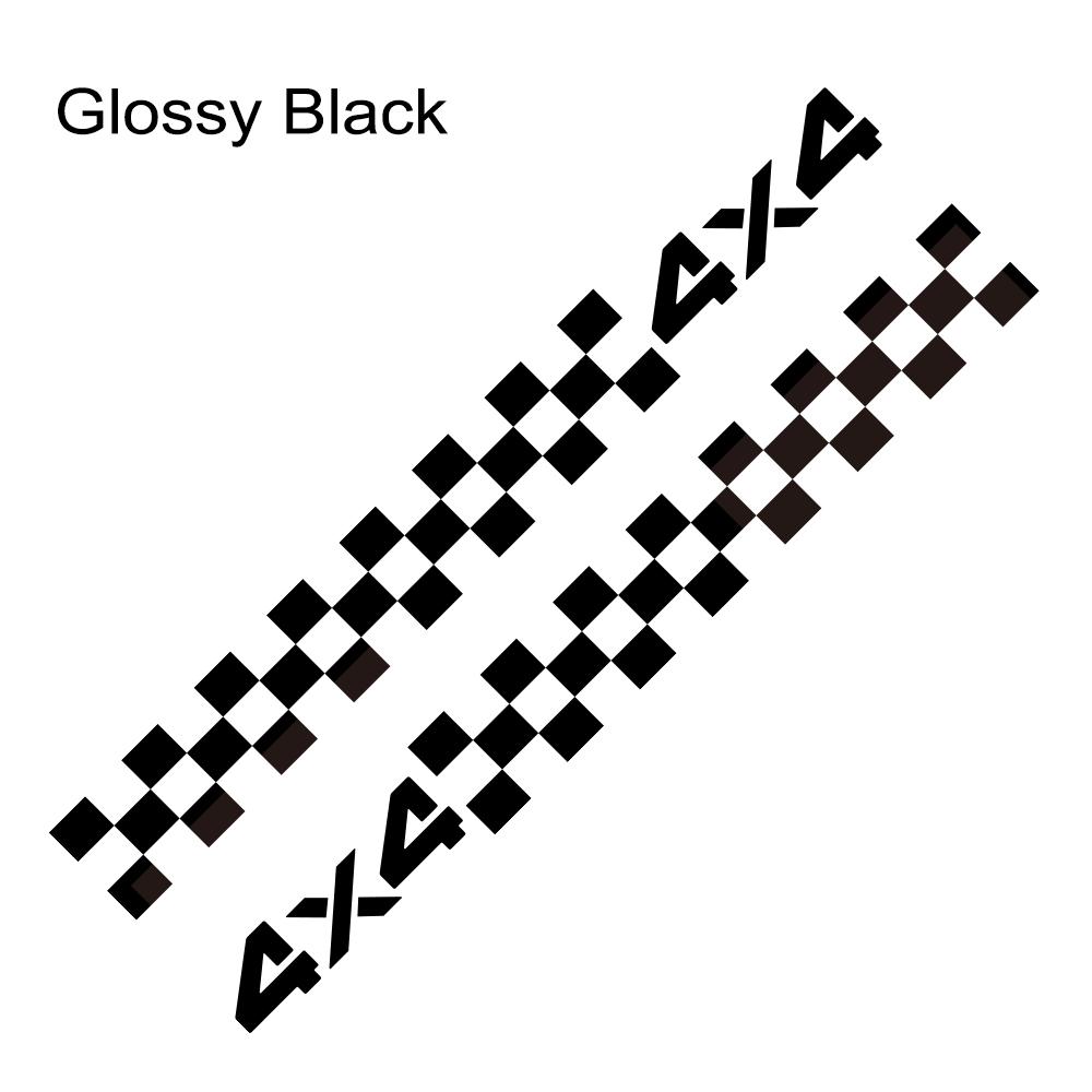 Виниловые наклейки на боковую дверь автомобиля для Suzuki Jimny 4x4 JB Auto Wide Survive Concept Racing Sport Style ДекорНаклейка Аксессуары для тюнинга Glossy Black