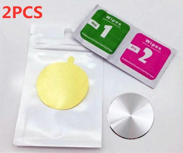 Universal Metal Plate Disk For Magnet Car Phone Holder Iron Sheet Sticker For Not Magnetic Mobile Phone Holder Car Stand Mount