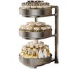 3-poziomowy obrotowy organizer na przyprawy kuchenne