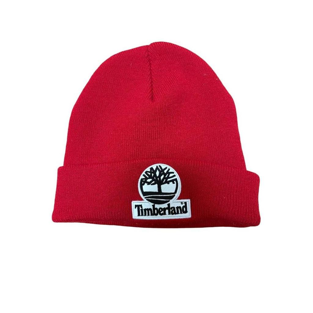 Used [Genuine] Supreme Timberland Beanie Red