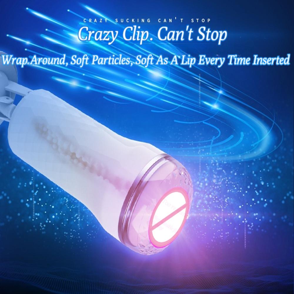 Suction Cup Masturbator For Men Sex Toy Silicone Artificial Vagina Realistic Pussy Pocket Penis Masturbation Cup Adult Games Toy