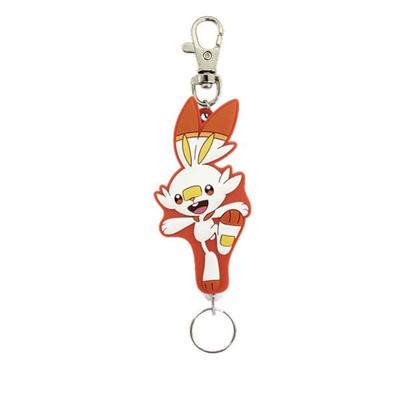 SK Japan Pokemon Gummi-Rollen-Schlüsselanhänger Chimpep