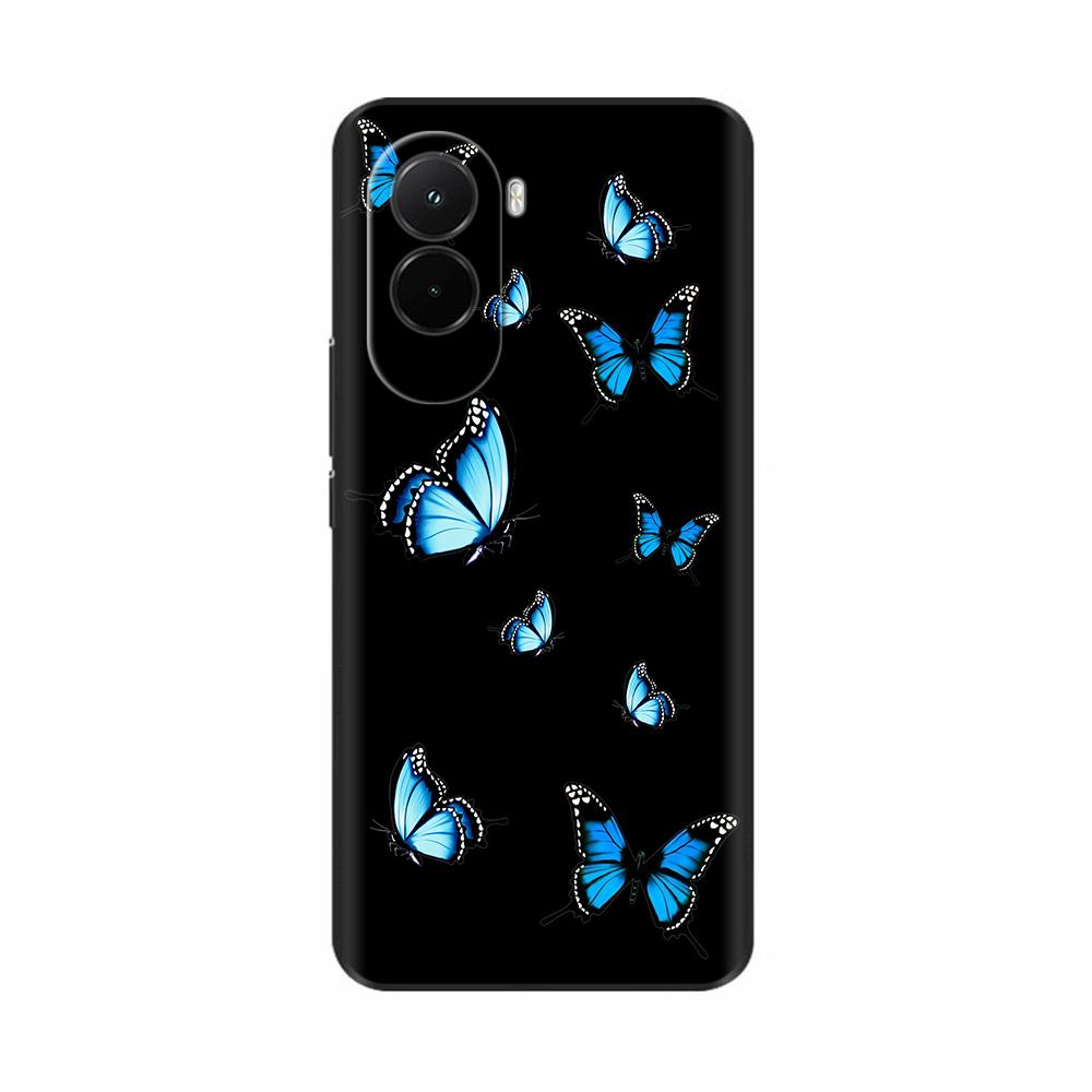 Soft Case For Xiaomi Poco M7 4G Luxury Print Back Cover For PocoM7 M7 Silicone Bumper Protective Shockproof Capa Pocom7 4G Coque