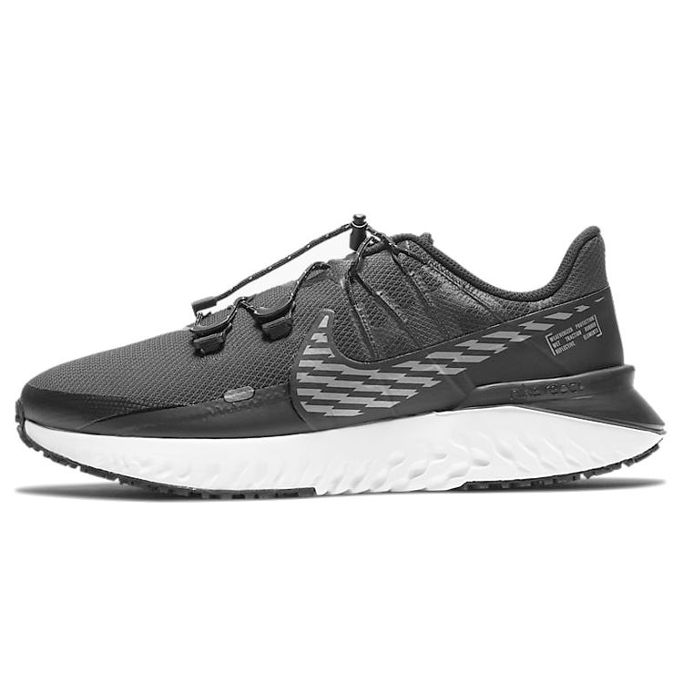 

Nike Legend React 3 Shield Черные Темно-Серые Женские Кроссовки Off-Noir Белый Металлик-Темно-Серый CU3866-001
