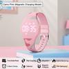 LED Digital LED Digital Armband Wasserdichte Elektronische Uhr Neues Smartes Silikonarmband Kinder