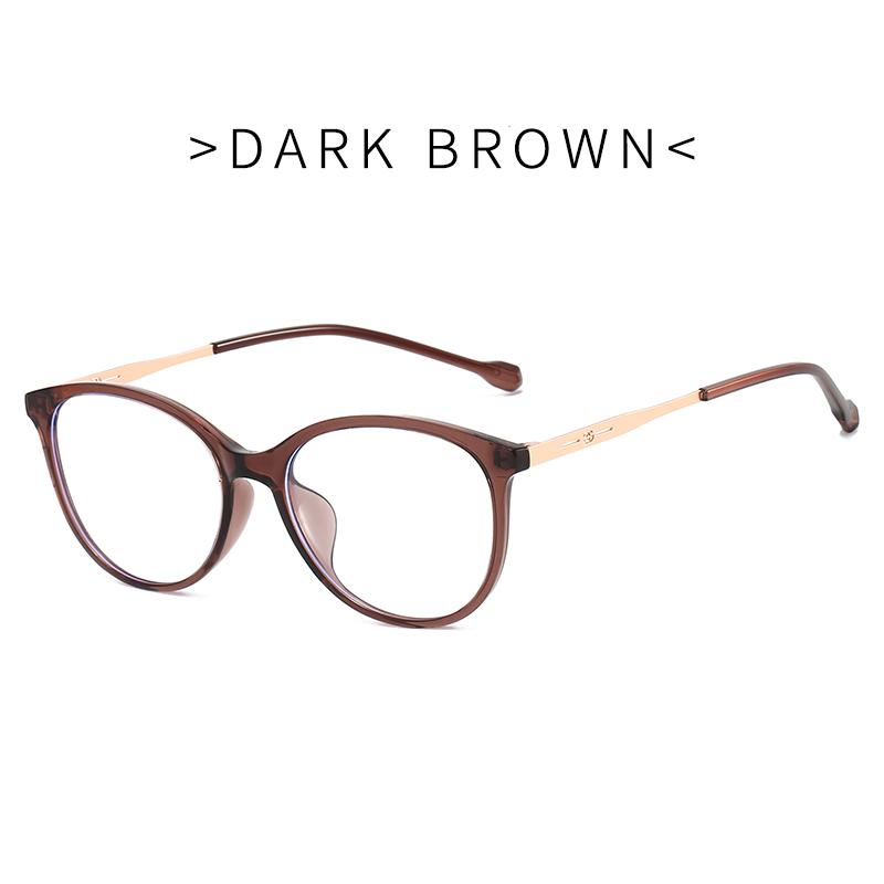 Neue Modebrillen für Damen Retro Transparente Brillen Anti Blaulicht Brillengestell Luxusmarken-Design Vier Jahreszeiten Spectac