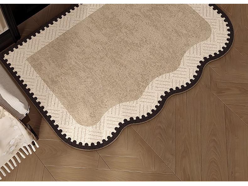 French Silk Coil Non-Slip Entrance Mat
