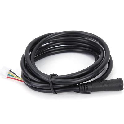 Scooter Power Cable, 1.27M 42V Black Rubber Data Power Cable with Original Standard Fit for Mijia M365 Electric Scooter