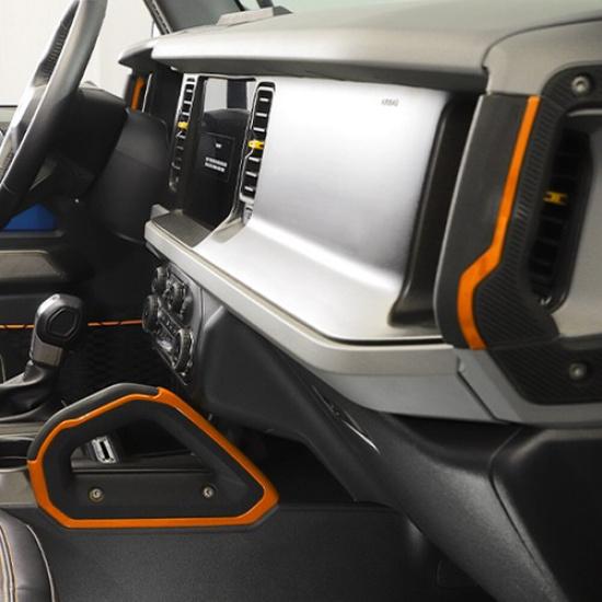 6X Mittelkonsole Griff Dekor Abdeckung Zierleiste Für Ford Bronco -2025 Zubehör