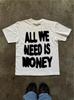 New Arrival Inspirational Text Print TShirt For Both Unisex And Unisex Loose Fit Crew Neck DesignCasual And Stylish Y2k Style