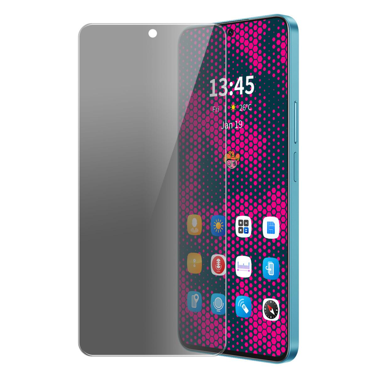 

ENKAY HAT PRINCE Anti-Spy Film for Oppo Reno8 Pro 5G (Global Version)/Reno8 Pro+ 5G (Global Version) Full Screen Protector Type A