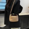 French High-end Niche Bucket Bag Women's 2025 New Fashion One Shoulder Oblique Span Handbag Bento Bag