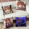 Monika  Square Double-Sided printed Pillow Case Bedroom Bedside Pillow Sofa Cushion Cover
