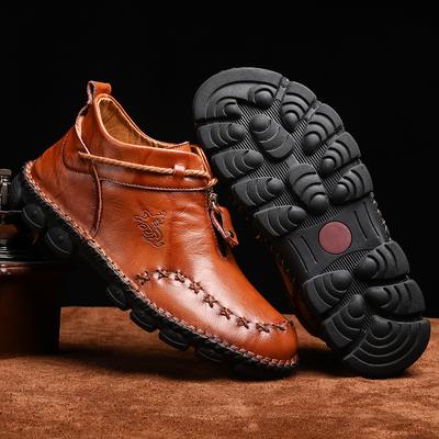 38-48 Echt Lederen Schoenen voor Heren Casual Laarzen Echte Oxfords Zakelijke Leren Schoenen Grote Maat