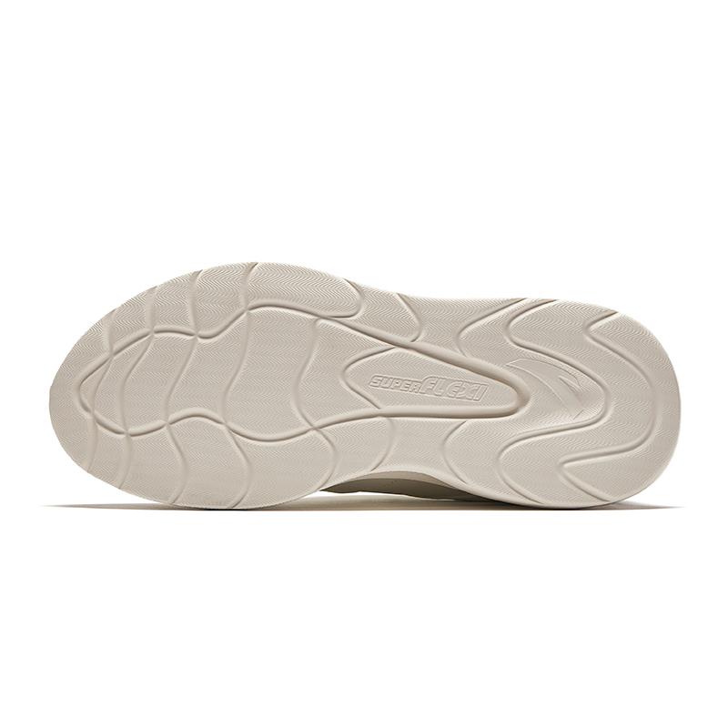 New Anta Life Collection Anti Slip Wear Resistant Low Top Casual Shoes Men's White Black 912438808-7