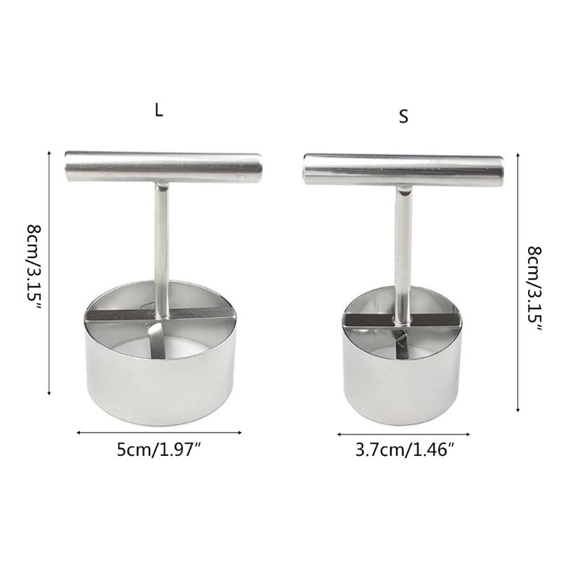 Multipurpose Corer Pitter Stainless Steel Fruit Core Remover Kitchen Pear  Cutter with for Sharp Serrated Blade
