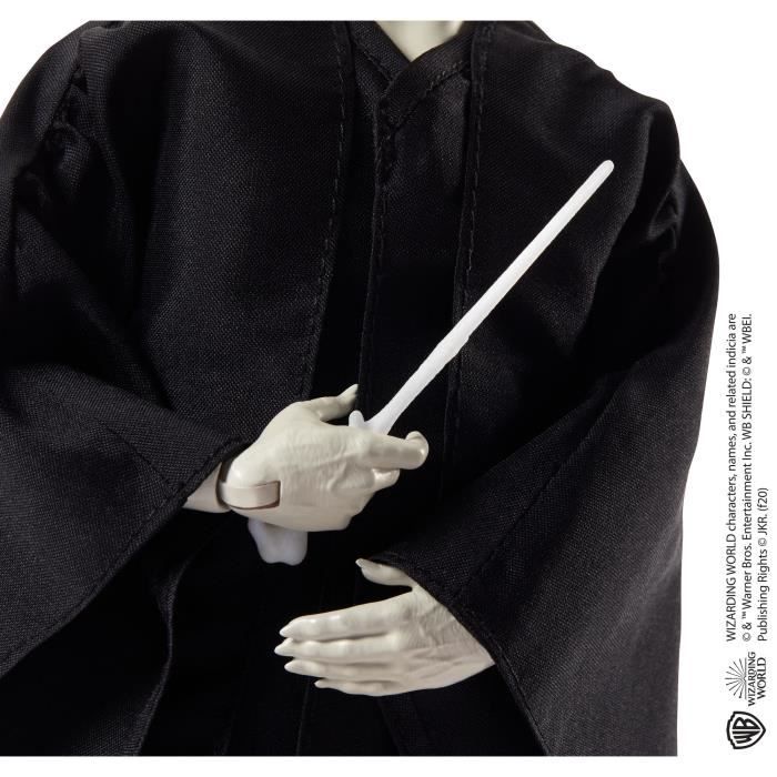 Poupées Harry Potter et Voldemort - Figurines articulées avec baguettes de sorcier - Dès 6 ans