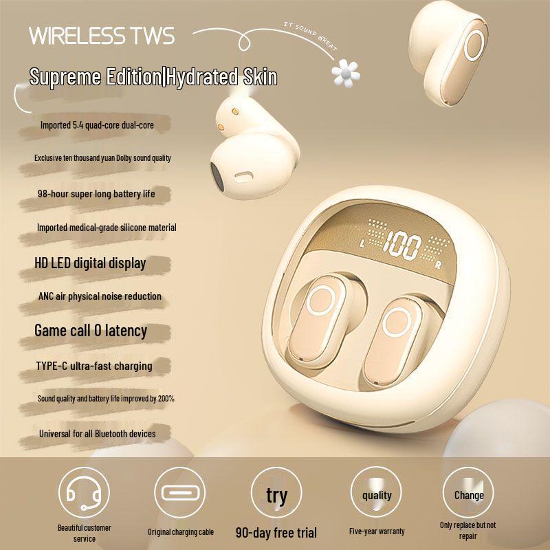 2025 Wireless Bluetooth Headphones: New Model with Superb Sound, Long Standby, Ideal for Running, Sports, and Cycling