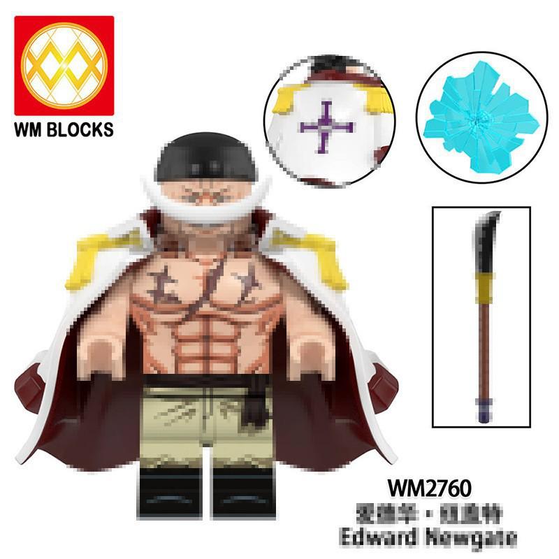 Anime Series WM6188 Oden Enel Kujaku Building Block Figures Toy Set