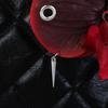 Phone Charms Imitation Flower Pendant Puncture Rivet Bag Pendant  Gift Jewelry
