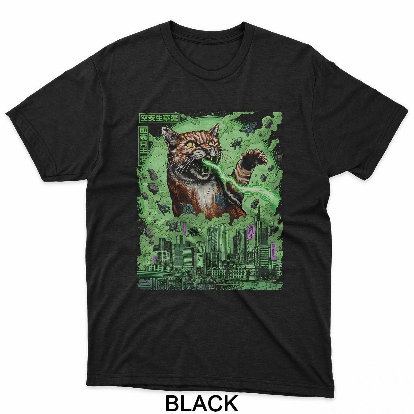 

Giant Cat Kaiju T-Shirt 4XL