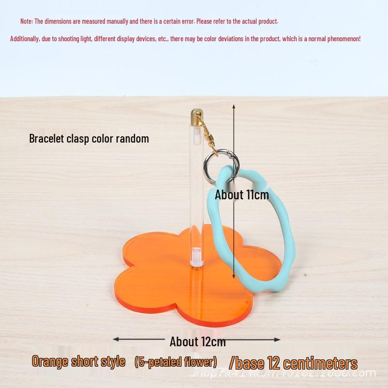 Portable Wooden Yarn Holder for DIY Knitting