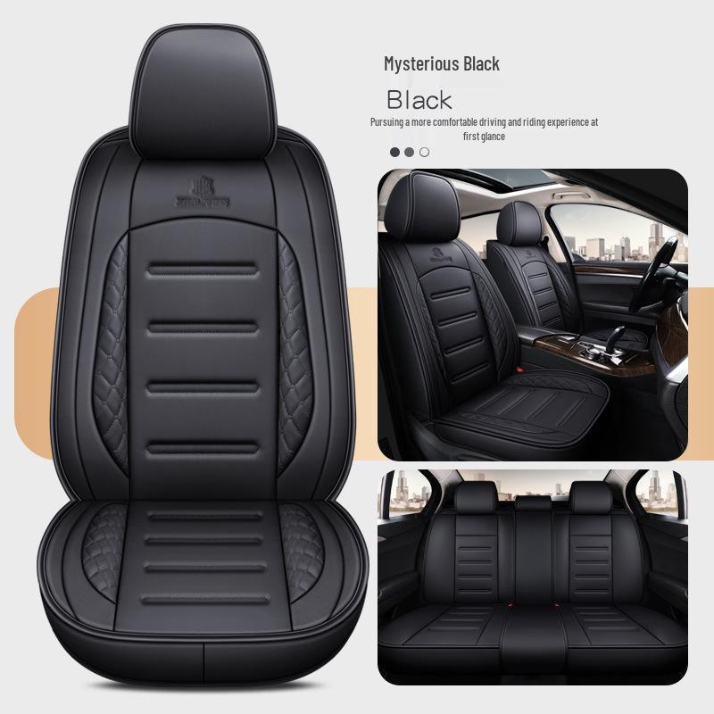 All-Season Universal Leather Car Seat Cushion Cover