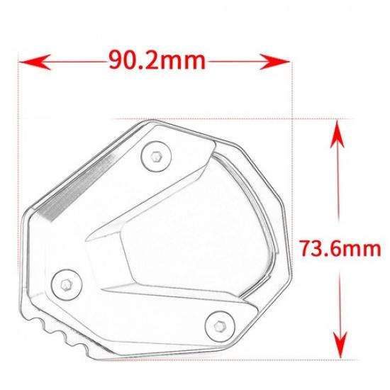 For Honda CB1000 Hornet SP 2025 Side Stand Extension CB 1000SP CNC Kickstand Pad
