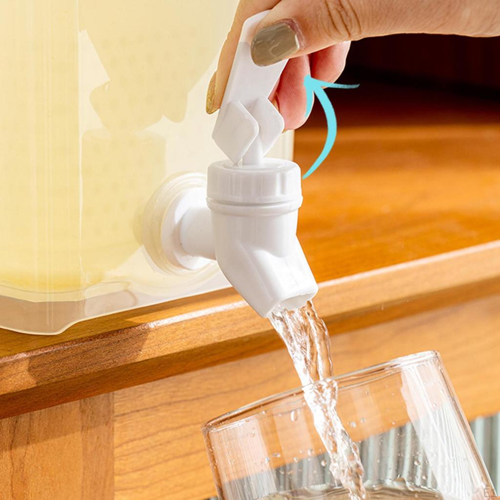 Cold Kettle with Faucet Beverage Dispenser Sealed Clear Water Container Pitcher