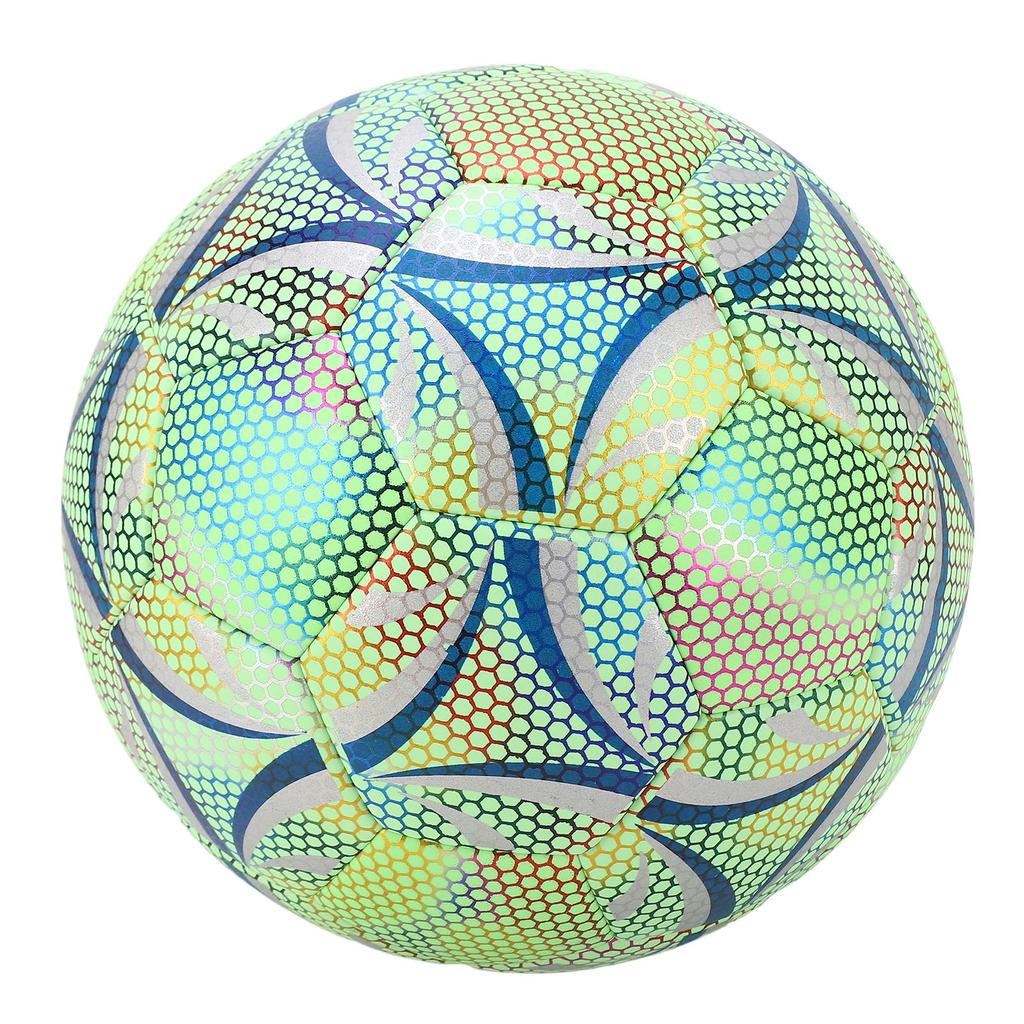 Glowing Soccer Ball Size 5 Wearproof Luminous Soccer Balls for Night Games Training Gifts