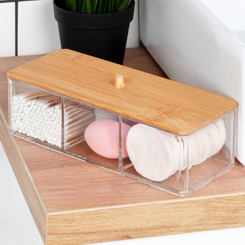 Korraldaja kosmeetika jaoks meigitarvikud meik karbike konteiner