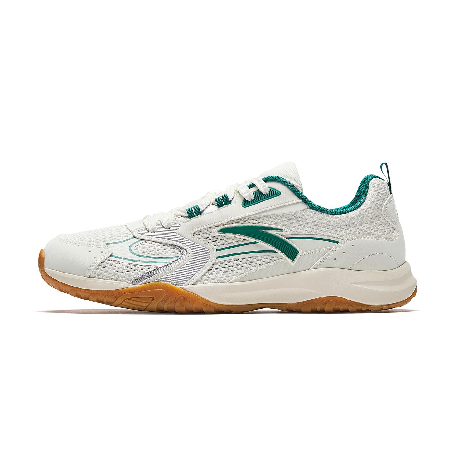 Anta Ace Lt Trendy Lightweight Comfortable Retro Tennis Style Casual Shoes Men sneakers White Green 912628851-2 39