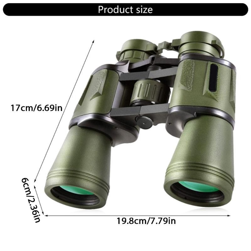 High Power Binoculars for Adults 20x52 Large View Binoculars Professional Binoculars for Bird Watching Sports